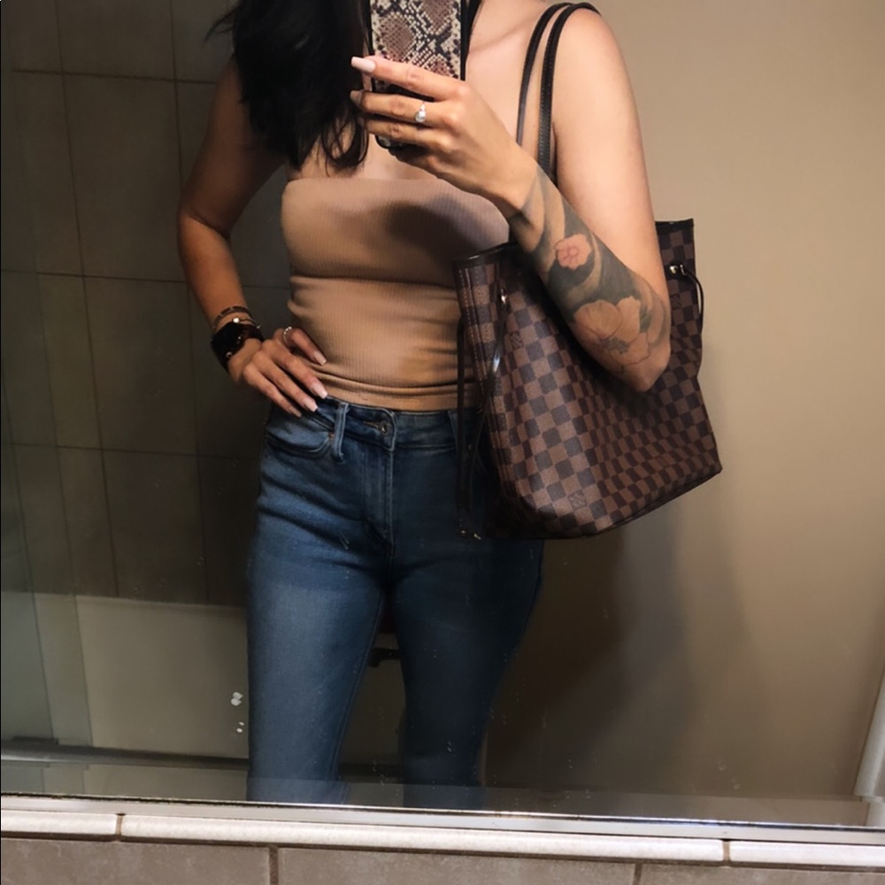 Checkered Luxury tote